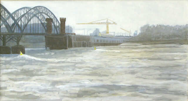 Alte Hammer Brücke | 60 x 100 cm | Acryl auf Leinwand