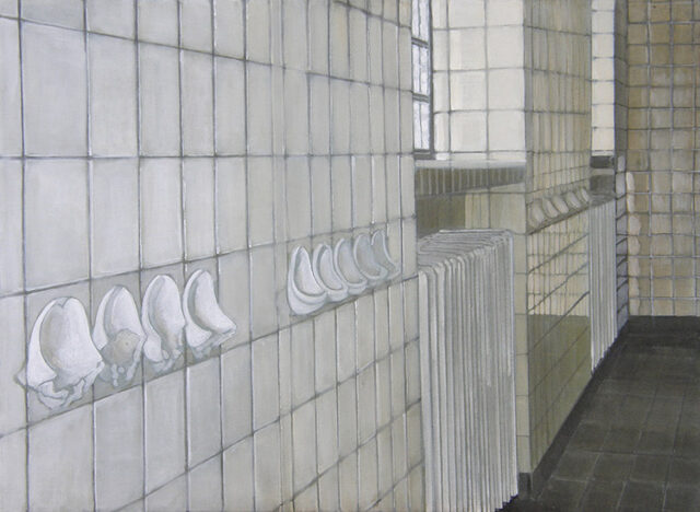 Seifenschalen, Kokerei Hansa, Dortmund | 50 x 70 cm | Acryl auf Leinwand