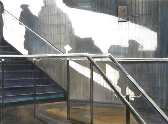 Hades, London Underground | 80 x 110 cm | Acryl auf Leinwand