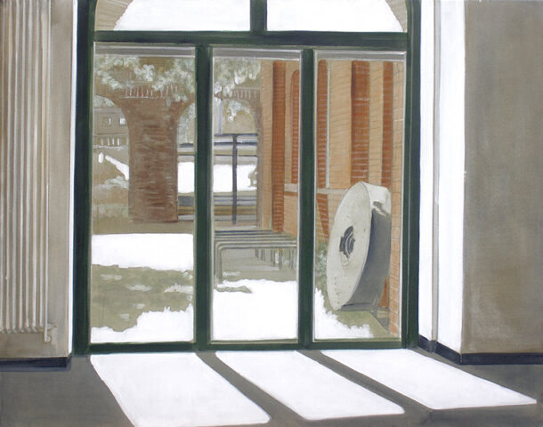 Sonnenfleck, Museum Duisburg | 70 x 90 cm | Acryl auf Leinwand