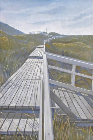 - VERKAUFT - Dünenweg, Sylt | 75 x 50 cm | Acryl auf Leinwand