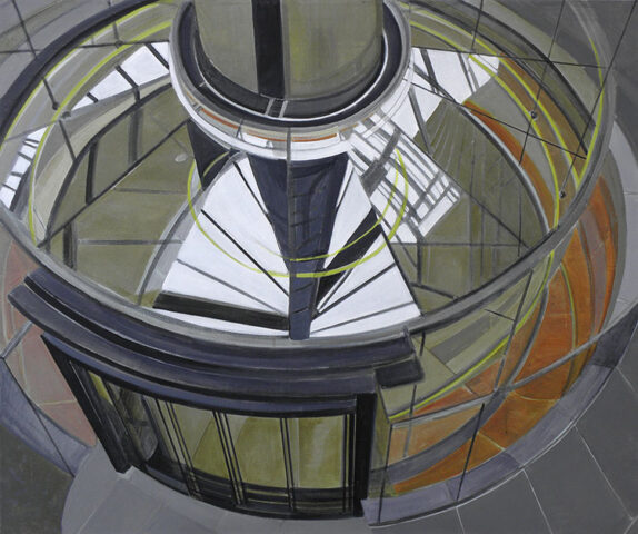 Interieur, NRW Landtag, Düsseldorf | 110 x 130 cm | Acryl auf Leinwand