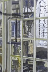 Einblick in die Maxkirche, Düsseldorf | 60 x 40 cm | Acryl auf Leinwand