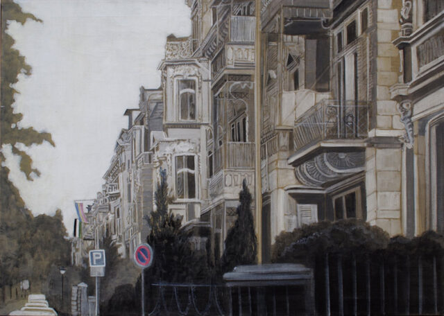 Poppelsdorfer Allee, Bonn | 71 x 100 cm | Acryl auf Leinwand