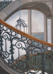 Treppendetail, Schloss Benrath | 70 x 50 cm | Acryl auf Leinwand