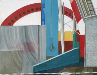 Schlafende Kirmes | 65 x 80 cm | Acryl auf Leinwand